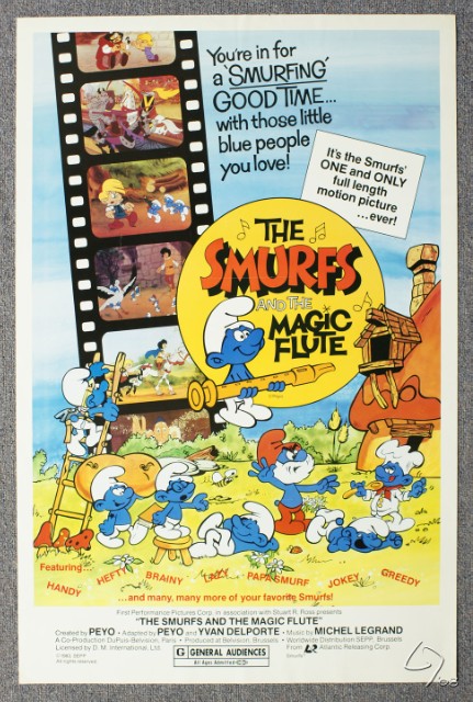 smurfs and the magic flute.JPG